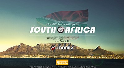 Hanmix Team Will Go To South Africa