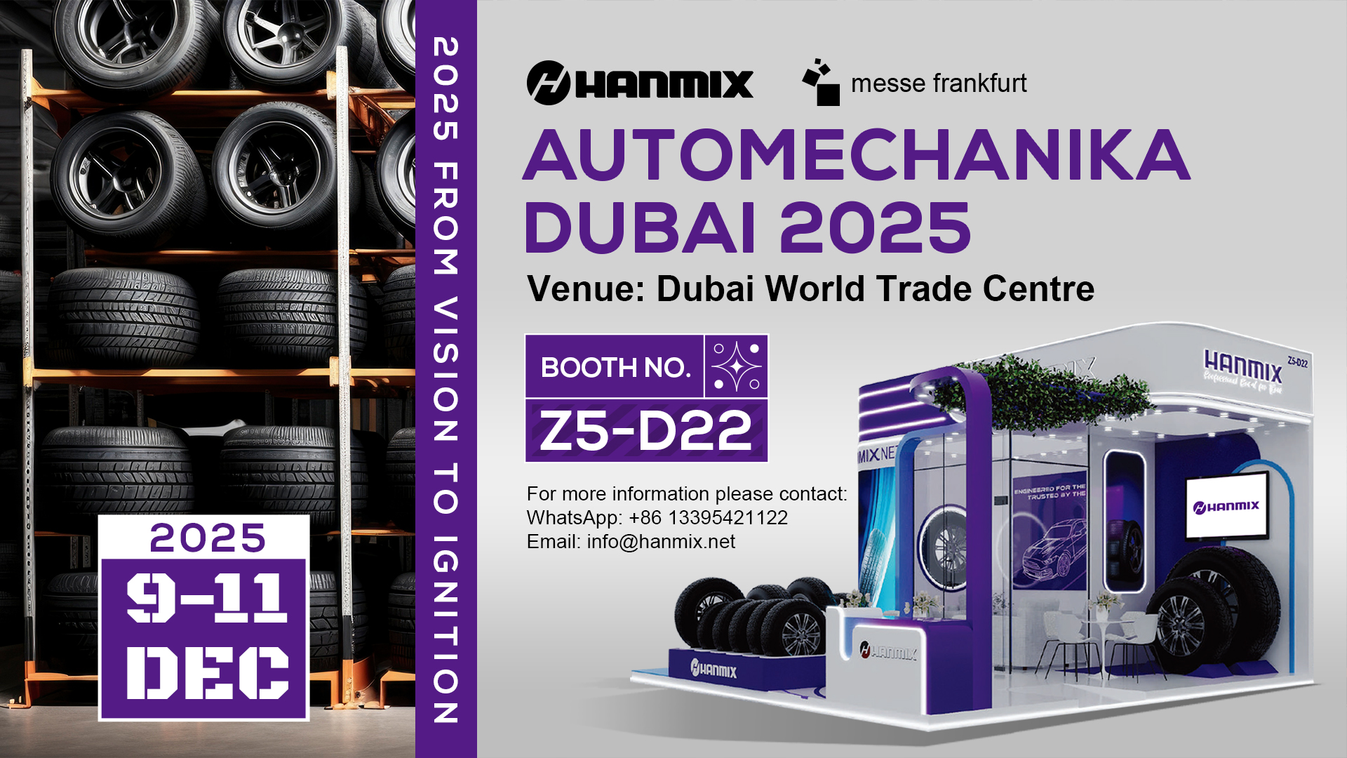 HANMIX TIRES Automechanika Dubai 2025